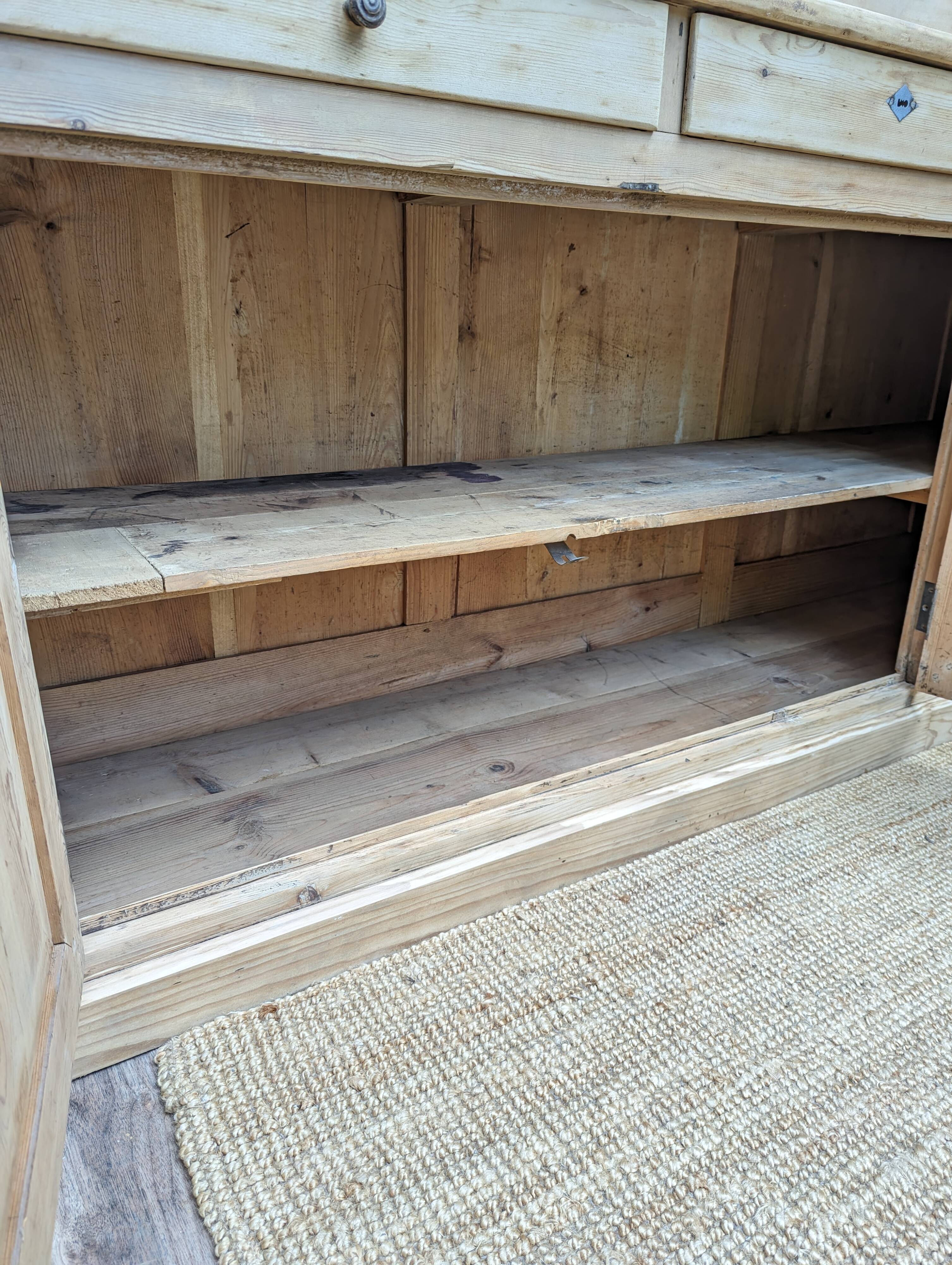 Old glazed furniture