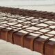 1970s, Danish side table, original very good condition, teak wood, rattan.