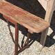 Paire de bancs pliants