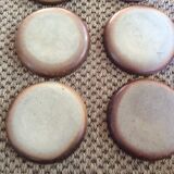 Series of 6 sandstone plates