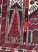Old afghan belch carpet 102x187cm