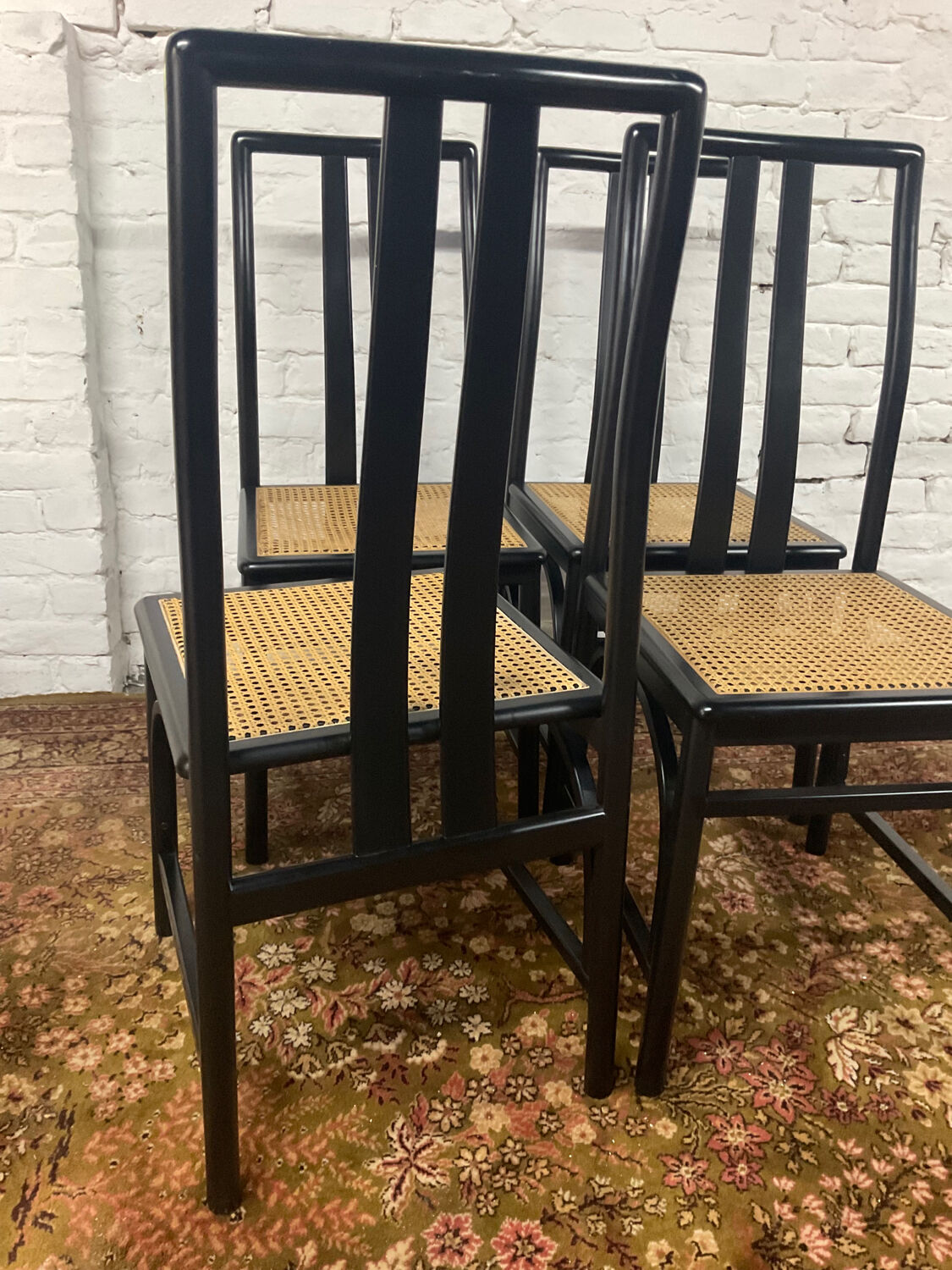 Series of 4 Annig Sarian chairs from the 80s