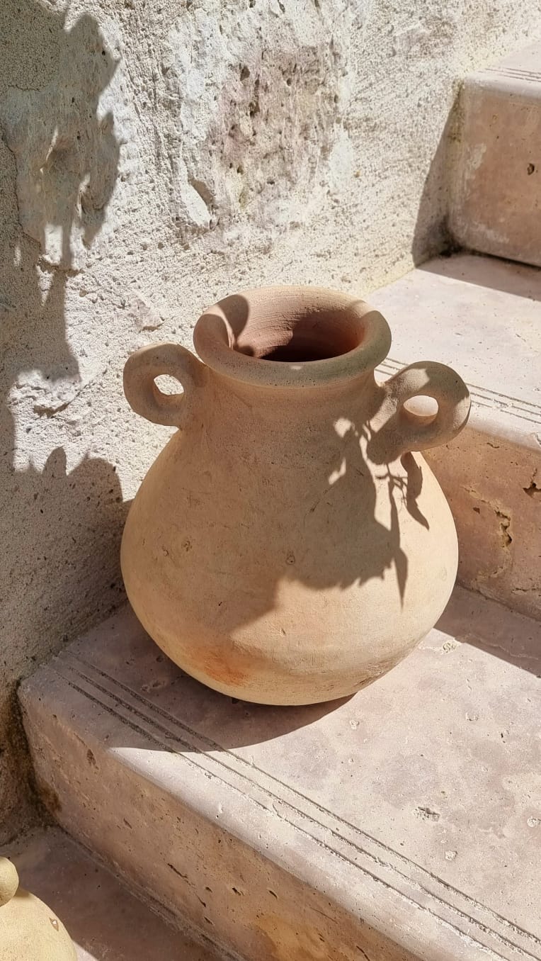 Pottery handle ceramic tamegroute