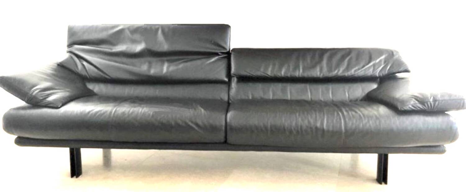 B&B leather sofa Alanda model