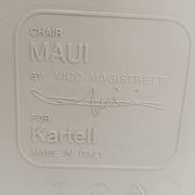 Maui chair by Vico Magistretti for Kartell