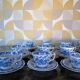 Ridgway Staffordshire England Tea Service