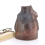 Vase sculptural en grès de Jean Linard, La Borne