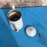 Enamelled coffee maker