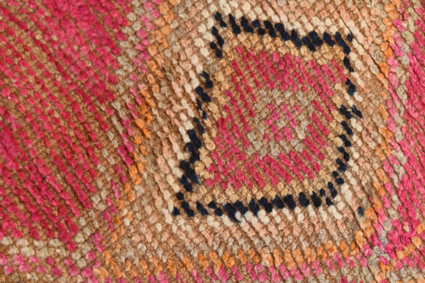 2x10 Pink Red Oriental Vintage Runner Rug