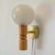 Mid-century wall lamp by Pokrok Zilina,1970's