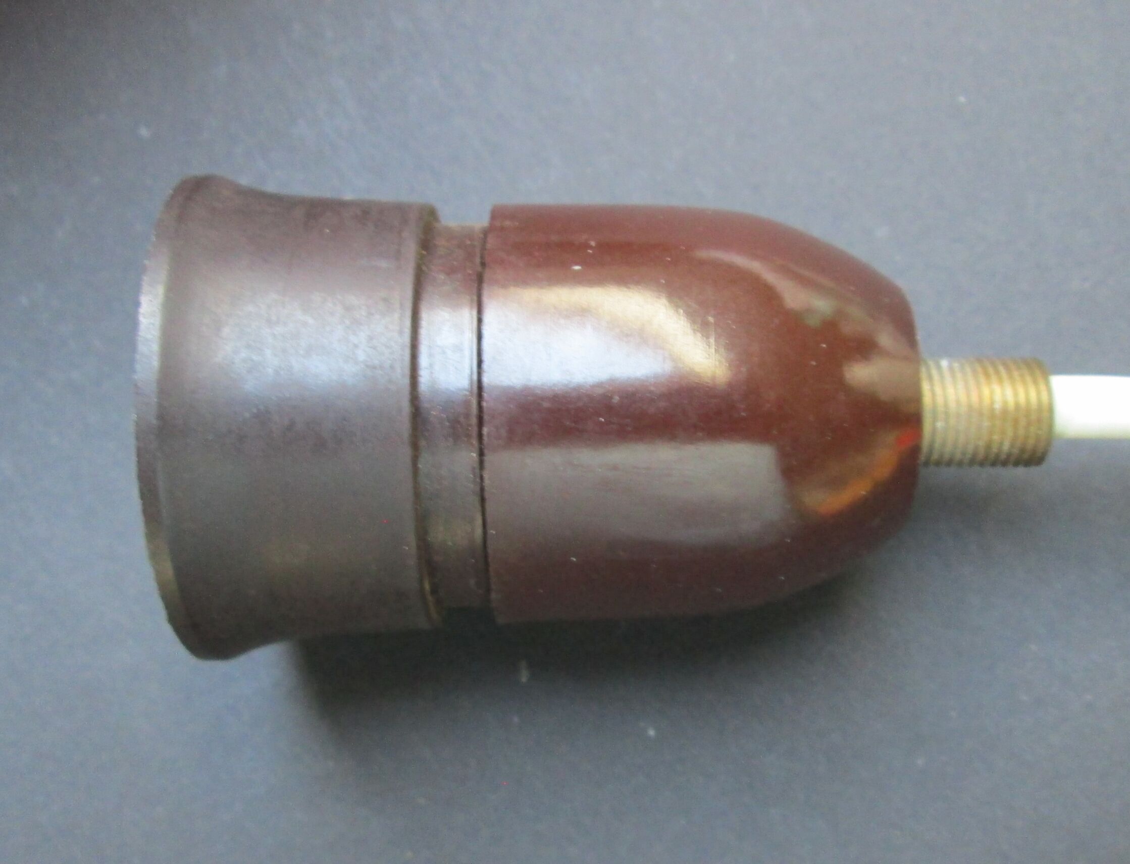 Small danish design 1960s mid century plastic+metal hanging