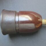 Small danish design 1960s mid century plastic+metal hanging