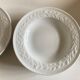 set of 6 Bernardaud Louvre neo-classical plates with laurel wreath