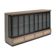 Row with glass roofs