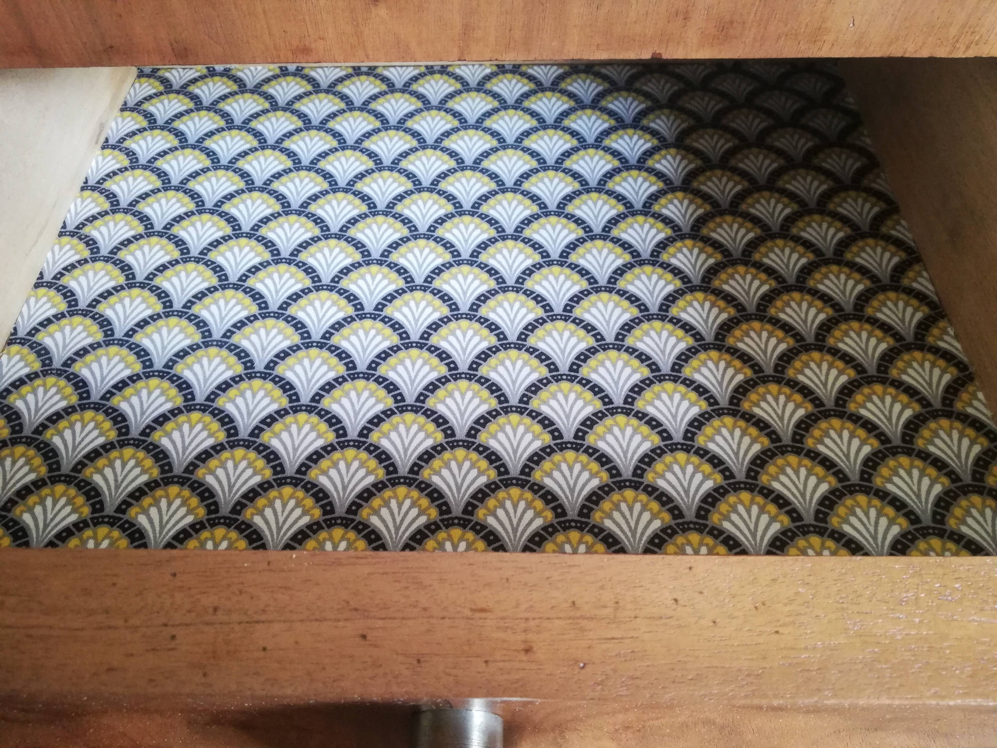 Asymmetrical art deco buffet