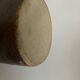 potter's pitcher vase in sandstone turned with coil Puisaye 1970