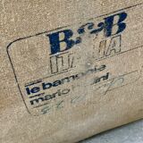 Le Bambole Sofa in Cognac Leather, Mario Bellini for B&B Italia 70s