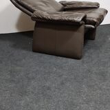 Vintage leather easy chair by Erpo