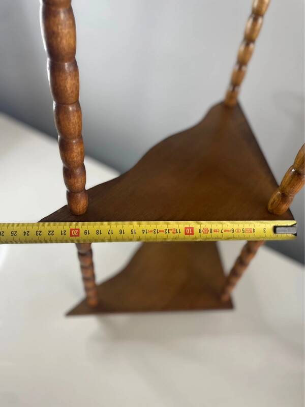 Vintage corner shelf