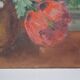 C. Steveniers -Ecole Française du XXème siècle  Nature morte aux coquelicots. Huile sur toile signée