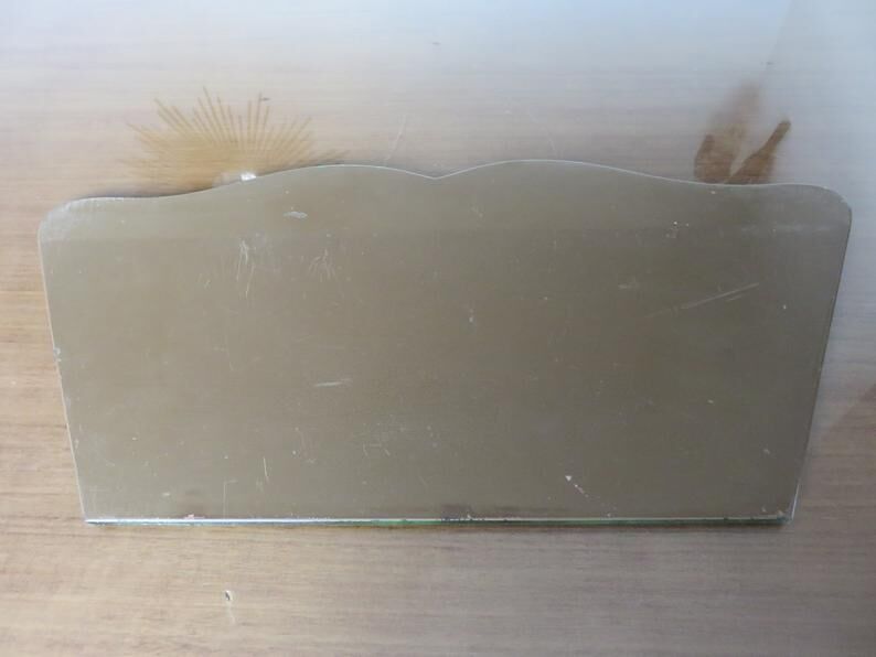 Mirror beveled art deco free form 40/50