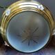 1900 suspension in brass and chiseled glass