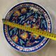 Kuthaya Decorative Plate Turkish Ceramic Handmade Diameter 23 cm