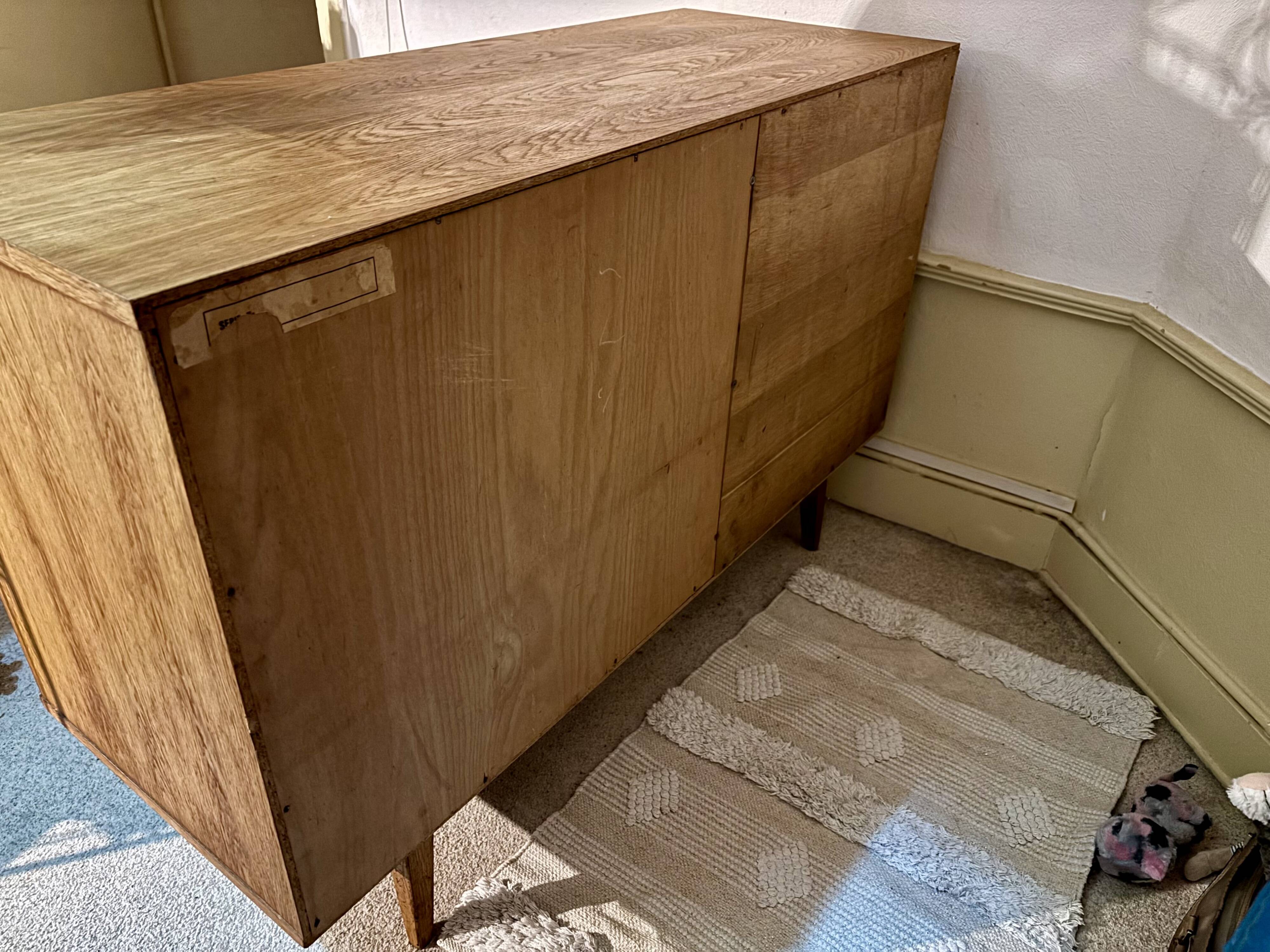 Teak enfilade buffet 1960 vintage