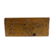 Ancient rice starch wooden case trunk W. Paterson, france