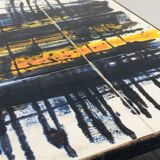 Belarti tiled coffee table. Vintage 60s