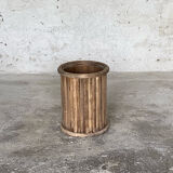 Porte-parapluie porte-cannes en bois