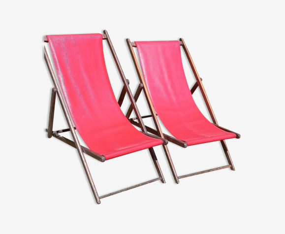 Bain de soleil transat vintage