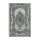 Hand-knotted carved anatolian 1980s 200 cm x 320 cm grey carpet