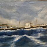 Seascape, Atlantic boat 1927