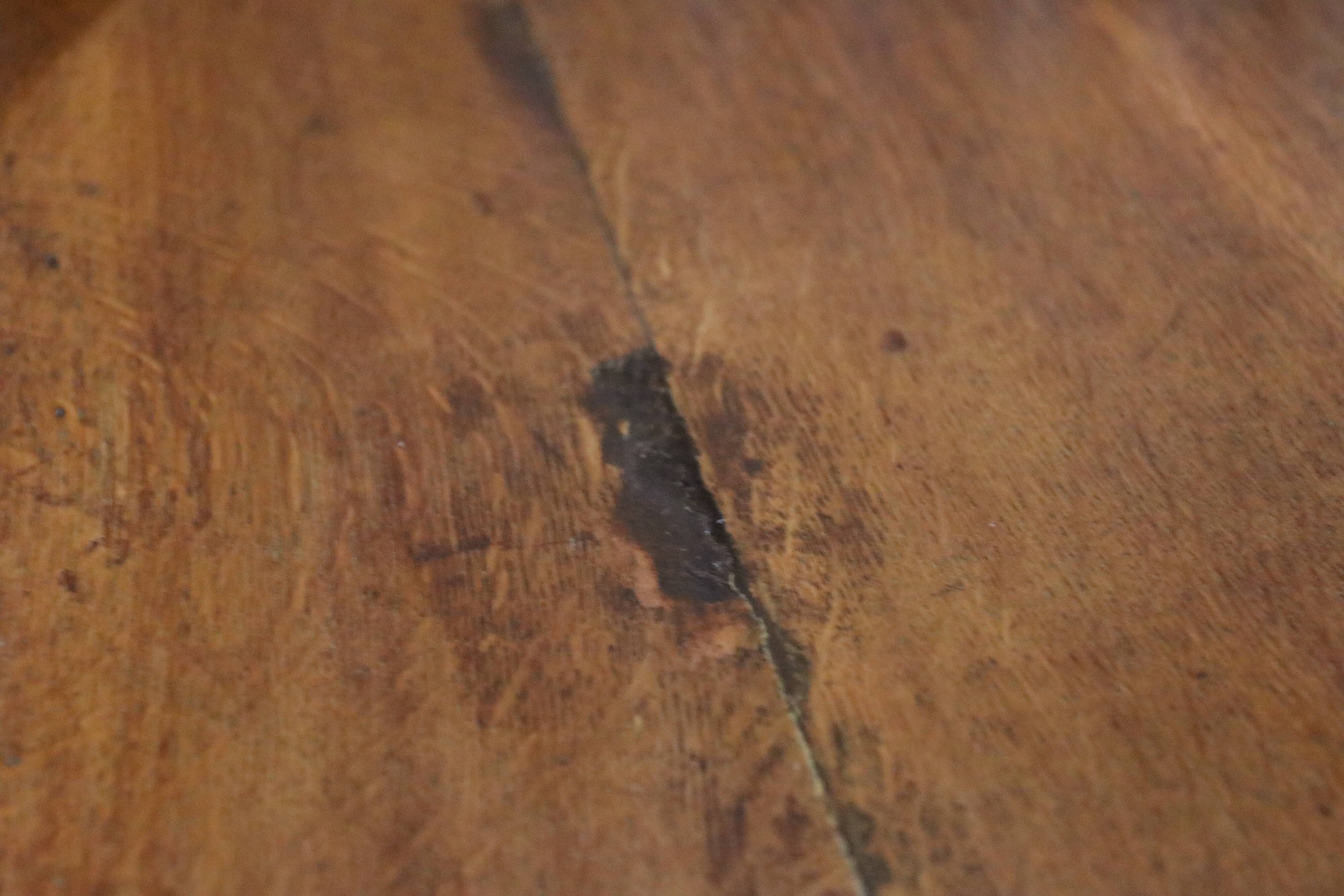 Office chair made of natural wood