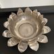 Empty Lotus pocket in silver metal Italy 70s