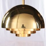 Suspension en laiton vintage par Vereinigte Werkstatten Collection, 1960