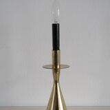 Scandinavian decorative lamp in solid brass