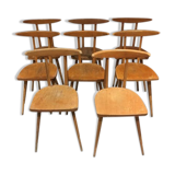 Suite of 8 Stella bistro chairs