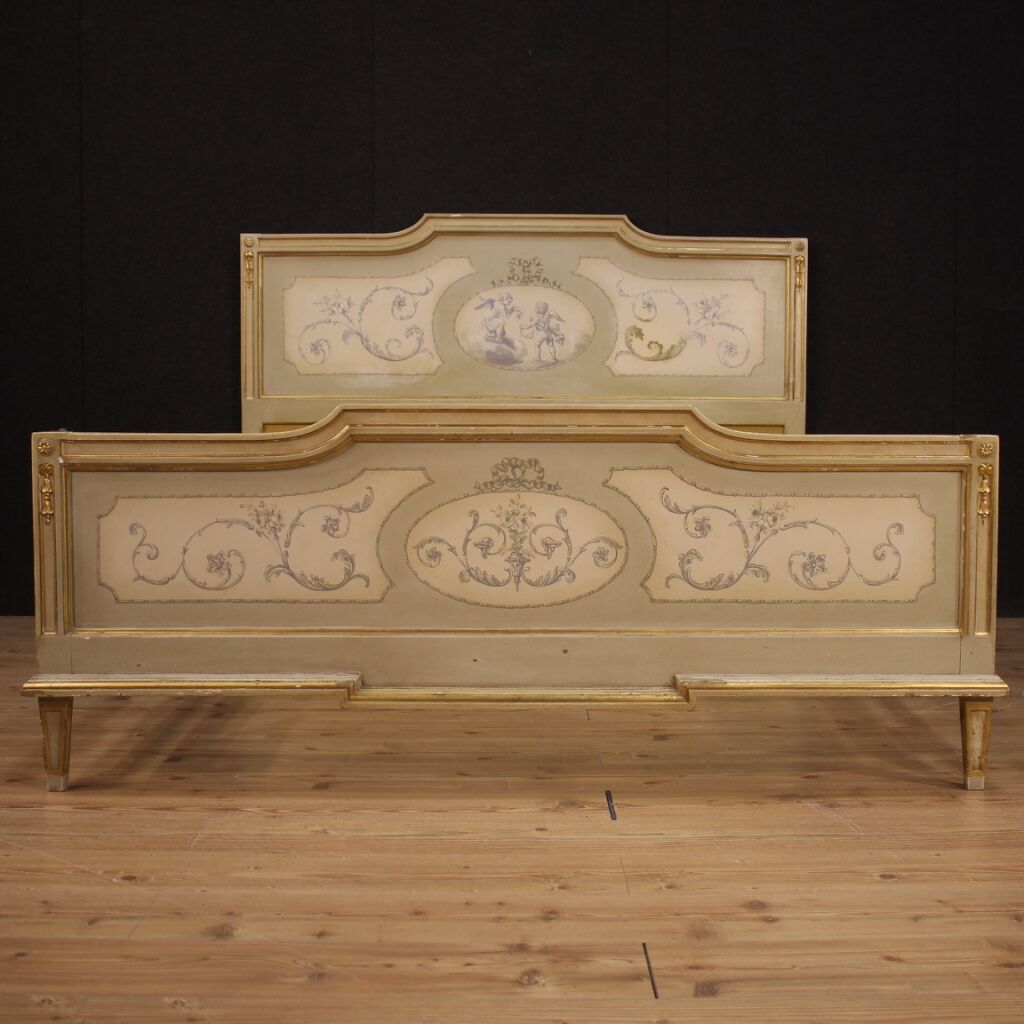 Venetian double bed in Louis XVI style