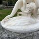 Alabaster sculpture – Psyche revived by Cupid’s kiss – after An