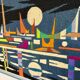 60s canvas design / vintage tapestry colours