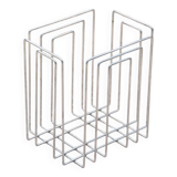 TMP magazine rack in chrome by Willi Glaeser