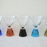 Set of 5 alcohol glasses