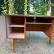 Scandinavian wooden desk from the 50s/60s, 120cm