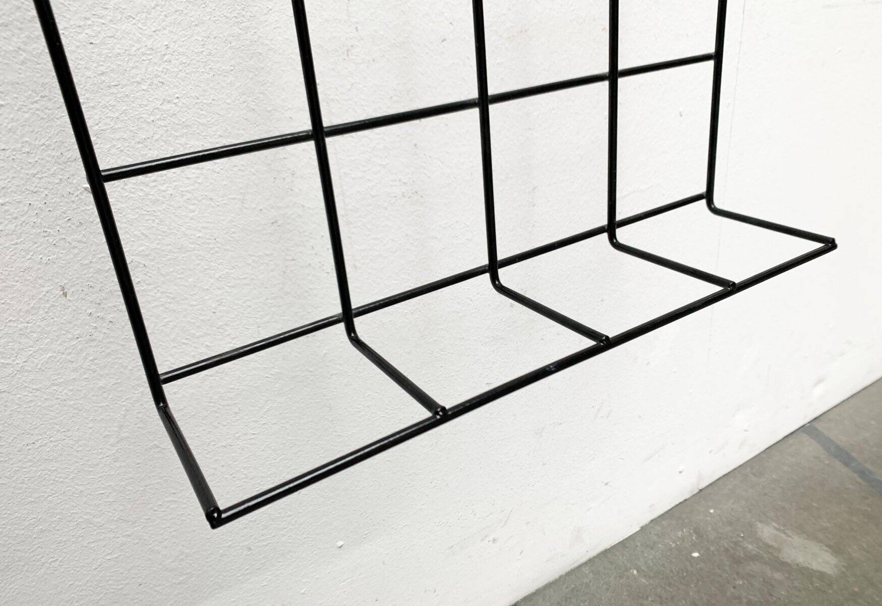 Mid-century German minimalist cord coat rack, 1960s