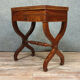 Table a jeux époque Empire, Restauration en acajou vers 1810