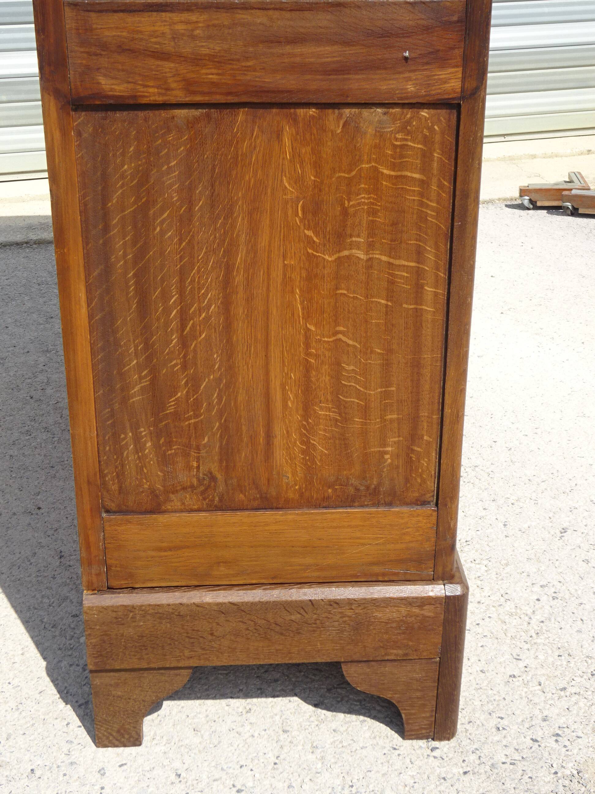 Large Parisian wardrobe in solid oak