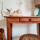 Table de ferme en bois ancienne