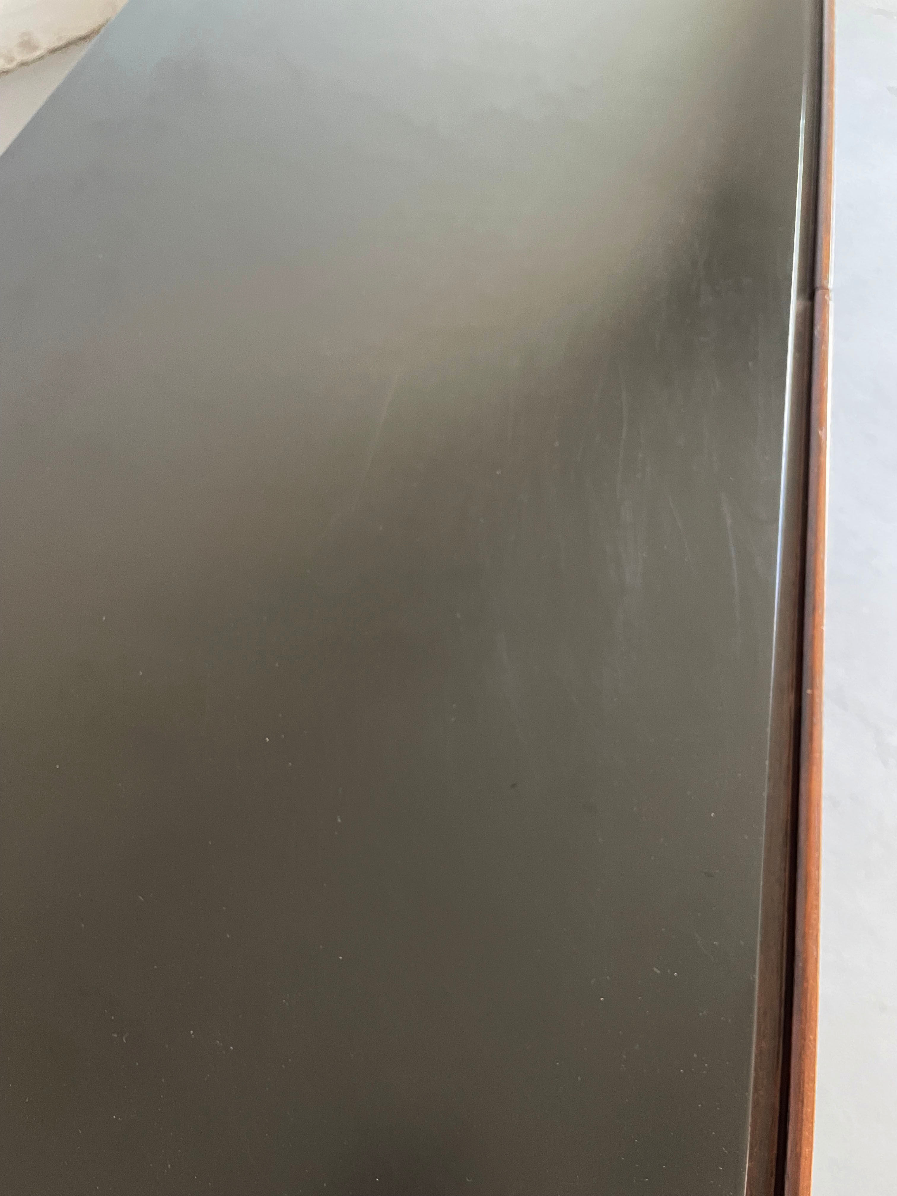 Mid century modern sideboard credenza brazilian rosewood veneer